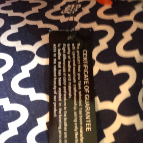 orYANY Orange Leather Women's Shoulder Handbag with strap - Picture 9 of 16